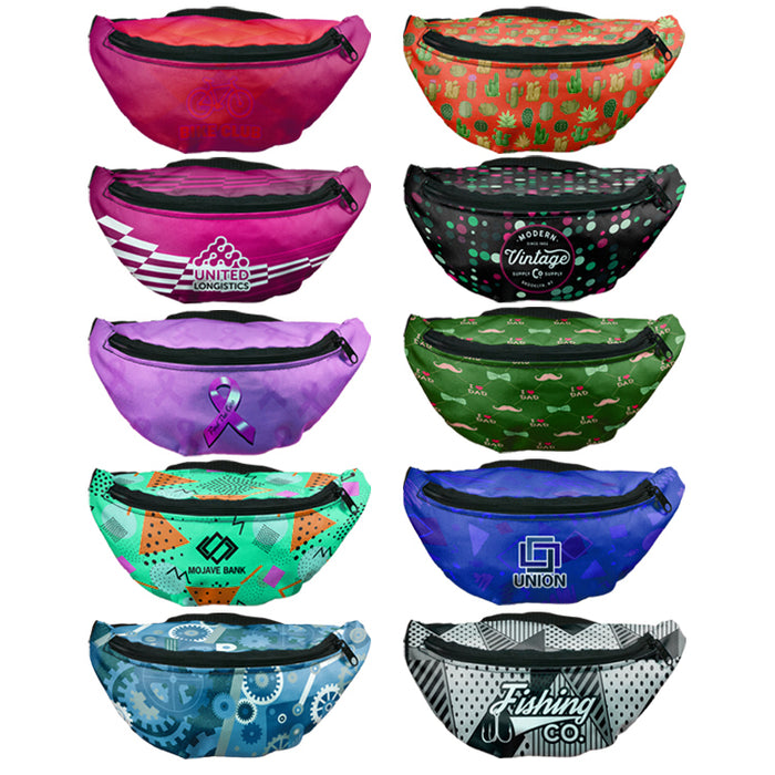 Basic Full Color Front & Back Fanny Pack