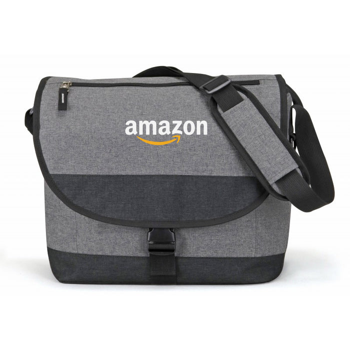 Heathered Messenger Bag