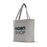 Zippered Top Grey Tweed Cotton Tote,[wholesale],[Simply+Green Solutions]