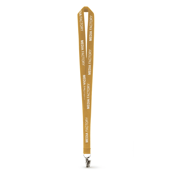 3/4" Polyester Flat Lanyard - ,[wholesale],[Simply+Green Solutions]