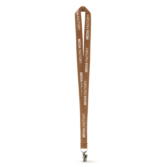 3/4" Polyester Flat Lanyard - Blank,[wholesale],[Simply+Green Solutions]