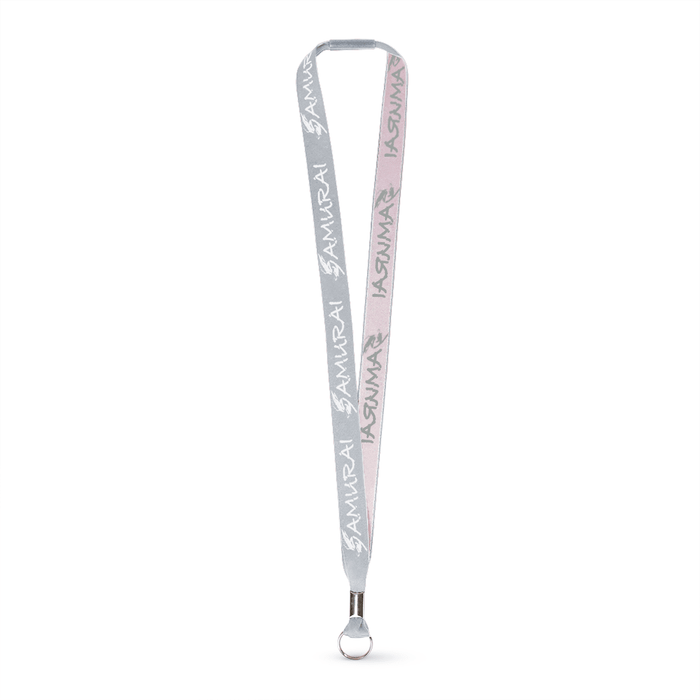 3/4" Detailed Coarse Weave Lanyard w/a Key Ring and a Breakaway - Blank,[wholesale],[Simply+Green Solutions]