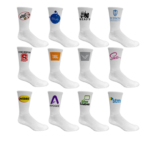 Side Imprint Crew Socks