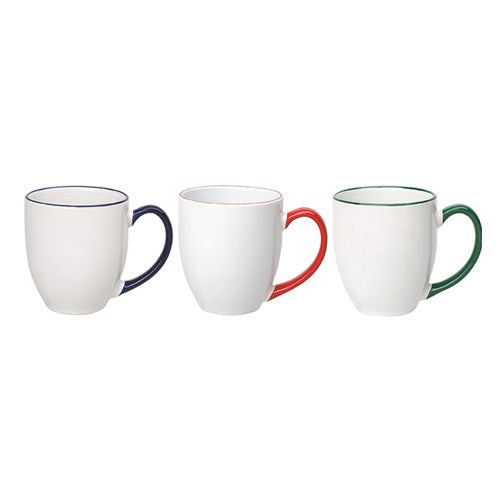 15 oz Ceramic Mug w/ ribbed handle  Simply + Green Solutions —  Simply+Green Solutions