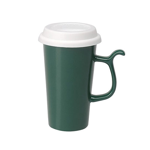  13 oz Ceramic Travel Mugs W/lid,[wholesale],[Simply+Green Solutions]