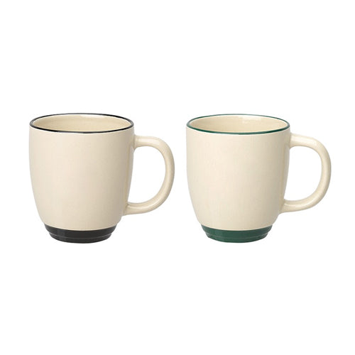  11 oz Two Tone Bistro Mugs,[wholesale],[Simply+Green Solutions]