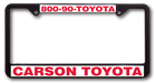 Standard 22 Style Plastic Raised Copy License Plate Frame,[wholesale],[Simply+Green Solutions]