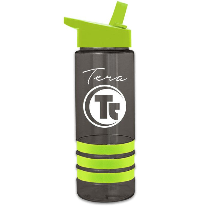 24 oz Sergeant2 Tritan Stripe w/ Straw Lid (Pack of 100),[wholesale],[Simply+Green Solutions]