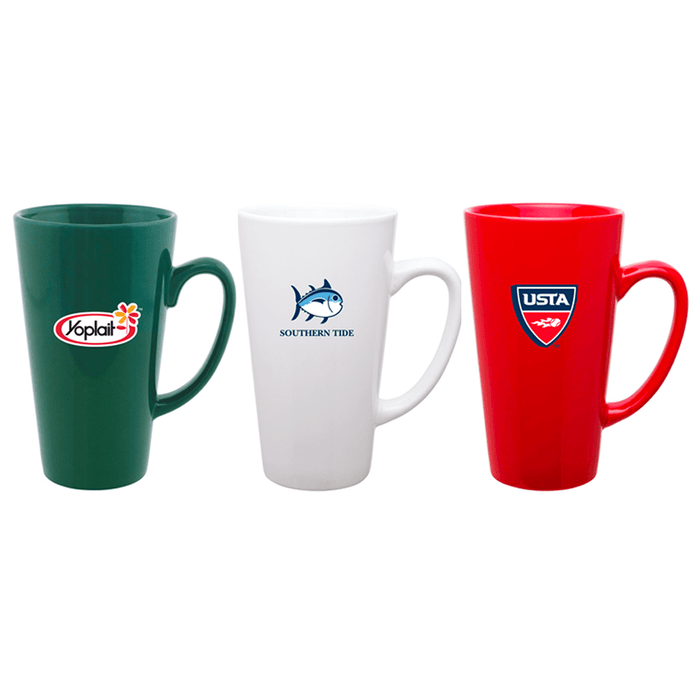 Latte Mugs (16 oz) - Mugs with Logo - Q83276 QI