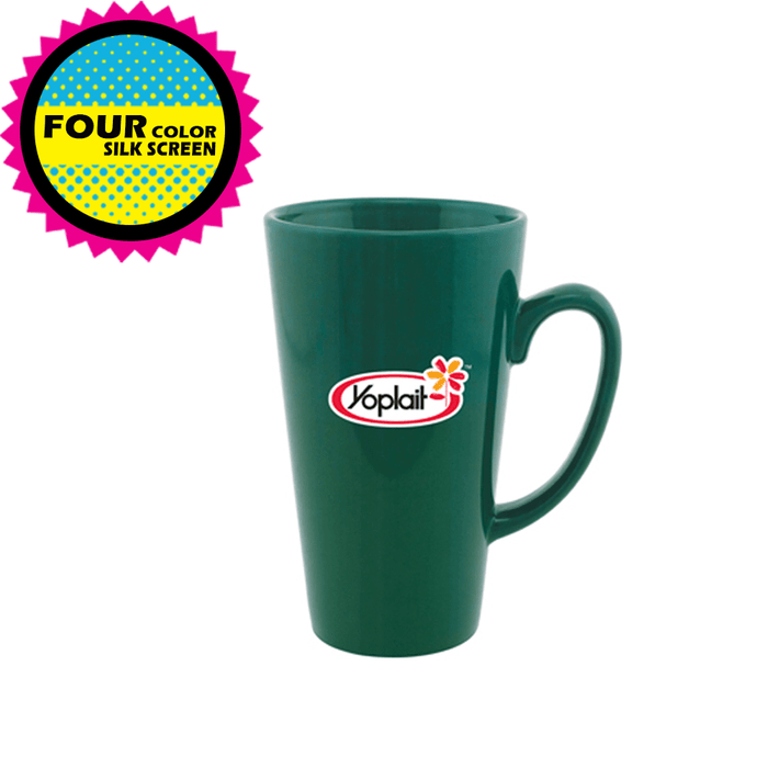 16 oz Ceramic Tall Latte Mug (Discontinued),[wholesale],[Simply+Green Solutions]