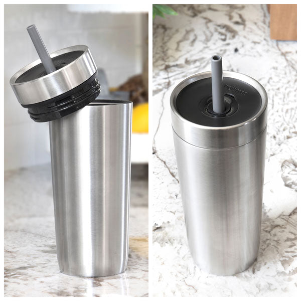 12 oz stainless steel thermal bottle  Simply + Green Solutions —  Simply+Green Solutions