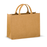 Washable Kraft Paper Tote Bag w/ Contoured Handle,[wholesale],[Simply+Green Solutions]