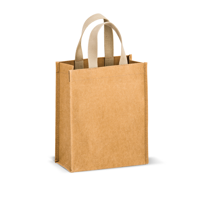Washable Kraft Paper Tote Bag Cyclone