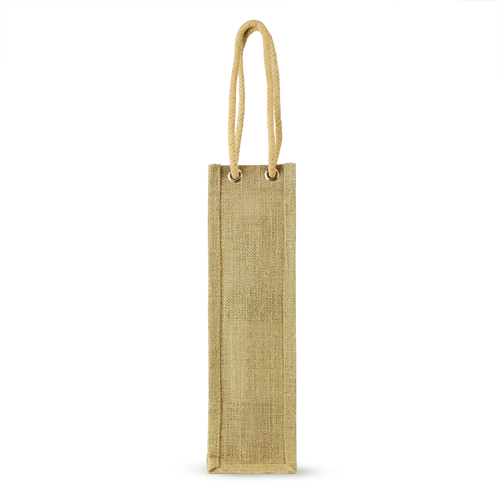  Single Bottle Jute Bag w/Rope Handle,[wholesale],[Simply+Green Solutions]