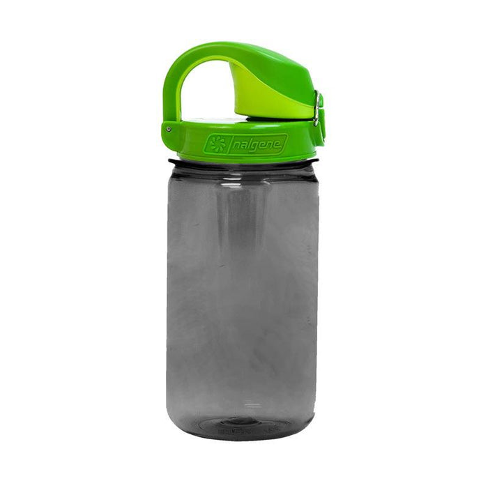 Nalgene NAL-1263-0011 12 oz OTF Kids Water Bottle with Green Cap