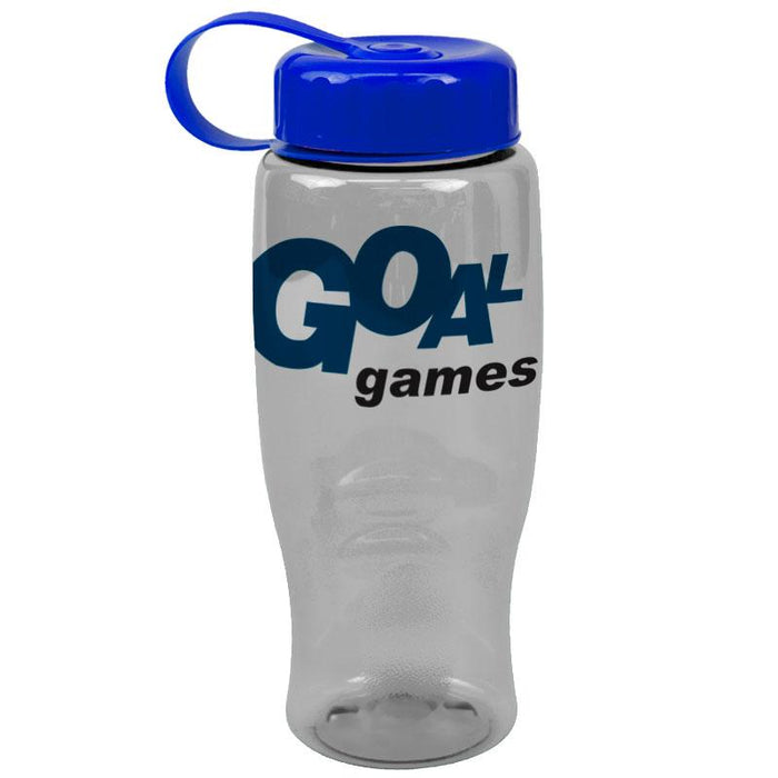 27 oz Poly Pure Transparent Bottle w/ Tethered Lid ,[wholesale],[Simply+Green Solutions]