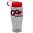 27 oz Poly Pure Transparent Bottle w/ Tethered Lid ,[wholesale],[Simply+Green Solutions]
