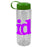 32 oz The Guzzler Transparent Bottle w/ Tethered Lid ,[wholesale],[Simply+Green Solutions]