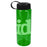 32 oz The Guzzler Transparent Bottle w/ Tethered Lid ,[wholesale],[Simply+Green Solutions]