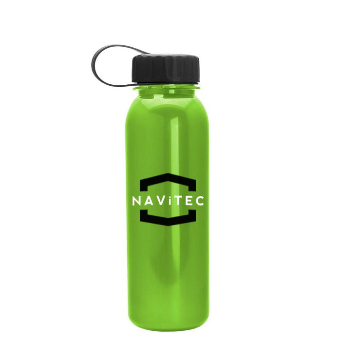 24 oz Metalike Bottle w/ Tethered Lid (Pack of 100),[wholesale],[Simply+Green Solutions]