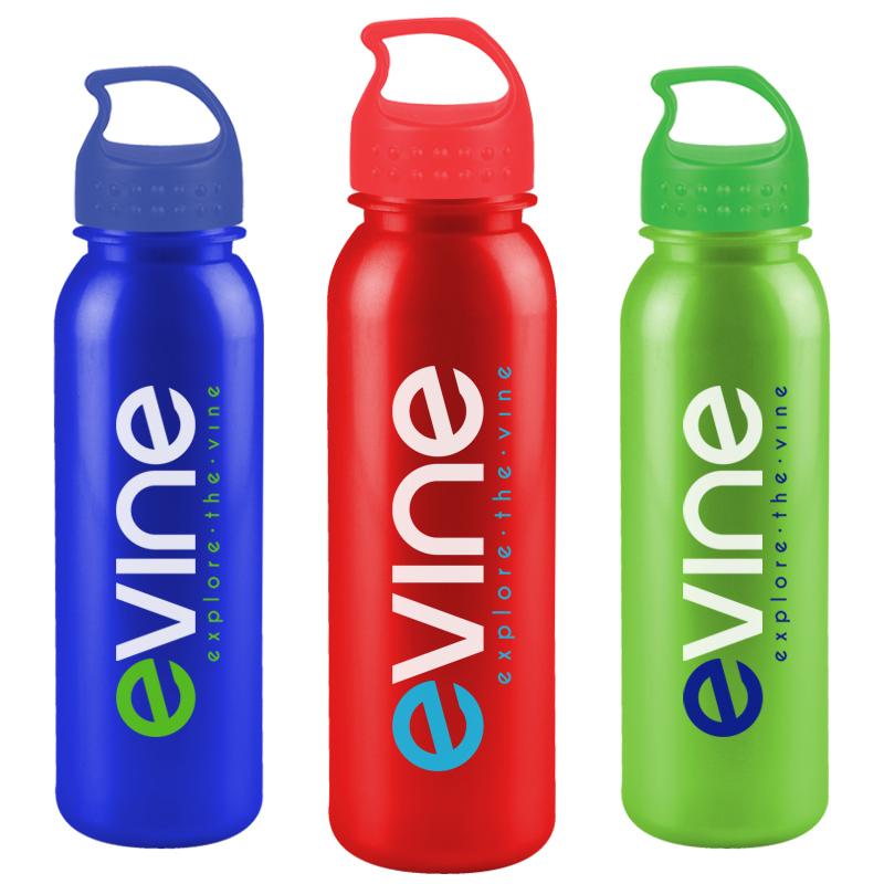 24 oz. Metalike Bottle -Crest Lid,[wholesale],[Simply+Green Solutions]