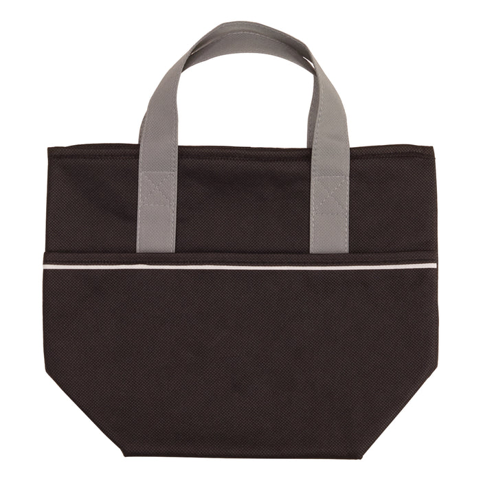 NON-WOVEN INSULATED COOLER TOTE w/ Zipper