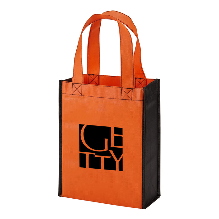 COLOR COMBINATION NON-WOVEN GIFT TOTE