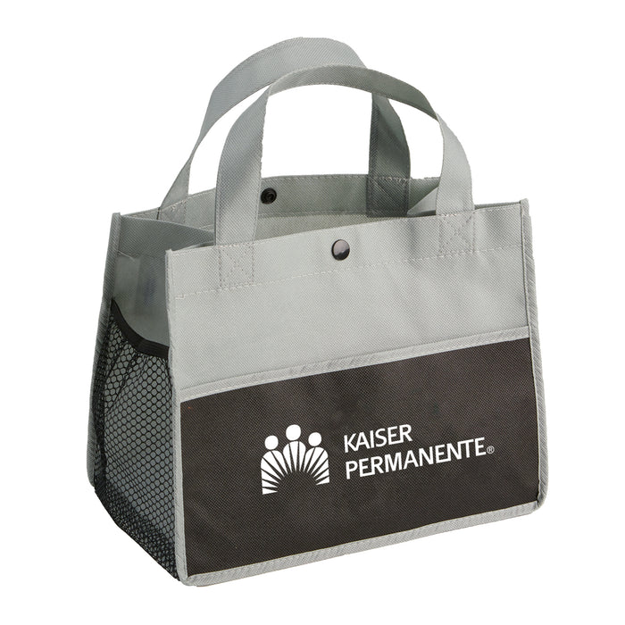 MINI SNAP NON-WOVEN LUNCH TOTE