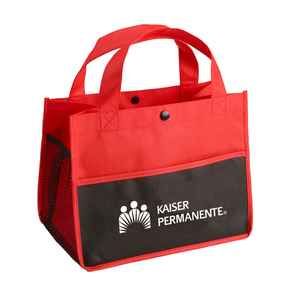 MINI SNAP NON-WOVEN LUNCH TOTE