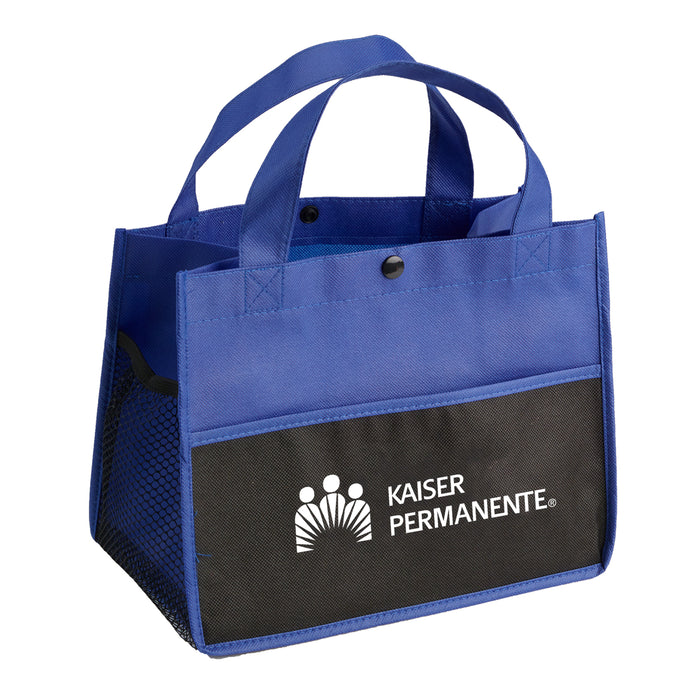 MINI SNAP NON-WOVEN LUNCH TOTE