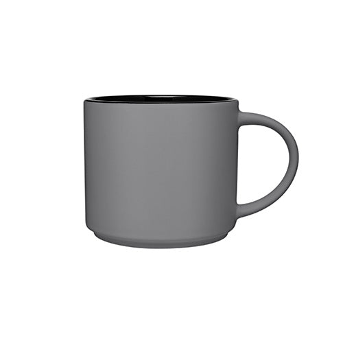 OHIO UNIVERSITY ARCHED OHIO MATTE-GREY COFFEE MUG 16OZ