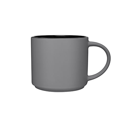  16 oz Monaco Gray Ceramic Mug,[wholesale],[Simply+Green Solutions]