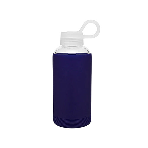 Bluewave Lifestyle 750ml Reusable Glass Water Bottle With Loop Cap and  Sleeve, Purple, 1 - Kroger