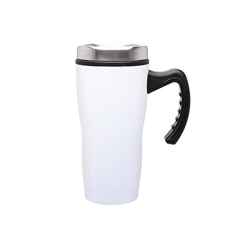 Blank 16 oz Double Wall Insulated Stainless Steel Stealth Mug with Plastic Liner,[wholesale],[Simply+Green Solutions]