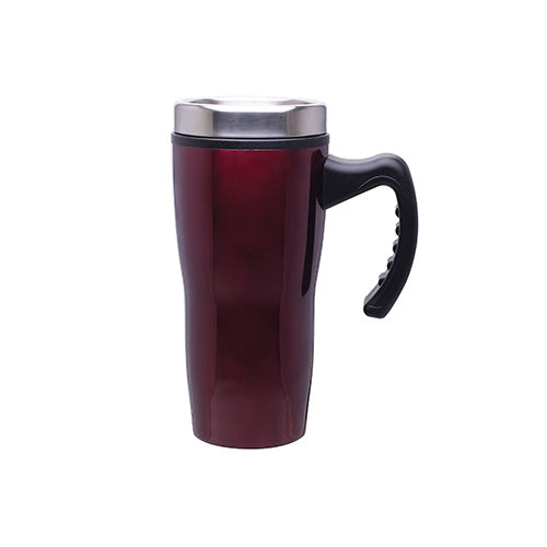  16 oz Double Wall Insulated Stainless Steel Stealth Mug with Plastic Liner,[wholesale],[Simply+Green Solutions]