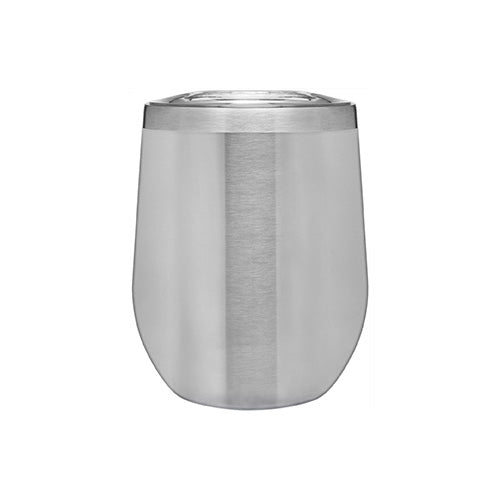 12 oz Stainless Steel Wine Tumbler with Lid