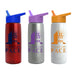 26 oz Metallic Flair Bottle w/ Flip Straw Lid ,[wholesale],[Simply+Green Solutions]