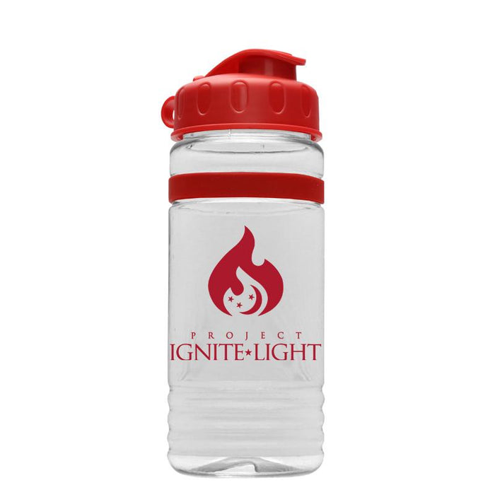 20 oz Tritan Stripe Bottle w/ Flip Lid (Pack of 200),[wholesale],[Simply+Green Solutions]