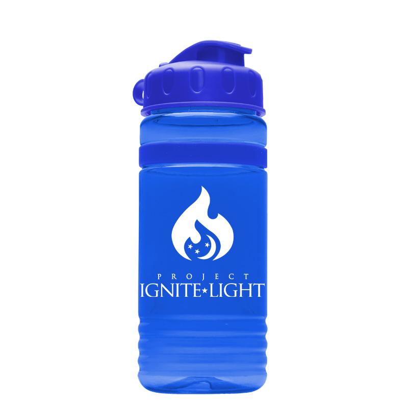 20 oz Tritan Stripe Bottle w/ Flip Lid (Pack of 200),[wholesale],[Simply+Green Solutions]