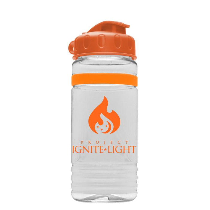 20 oz Tritan Stripe Bottle w/ Flip Lid (Pack of 200),[wholesale],[Simply+Green Solutions]