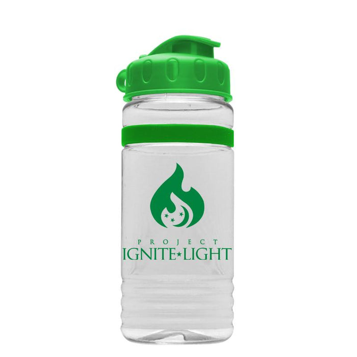 20 oz Tritan Stripe Bottle w/ Flip Lid (Pack of 200),[wholesale],[Simply+Green Solutions]