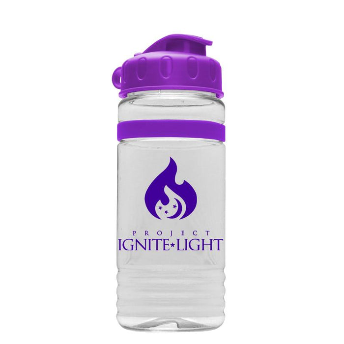 20 oz Tritan Stripe Bottle w/ Flip Lid (Pack of 200),[wholesale],[Simply+Green Solutions]