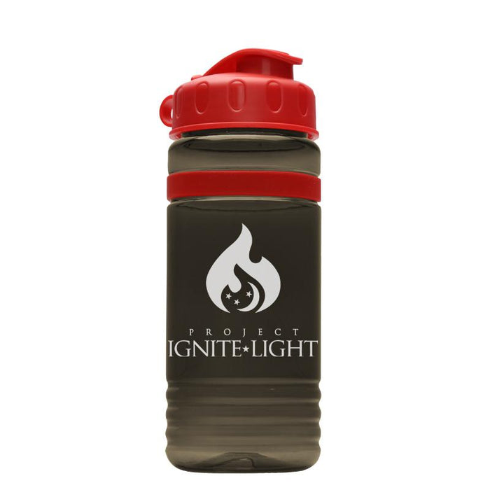20 oz Tritan Stripe Bottle w/ Flip Lid (Pack of 200),[wholesale],[Simply+Green Solutions]