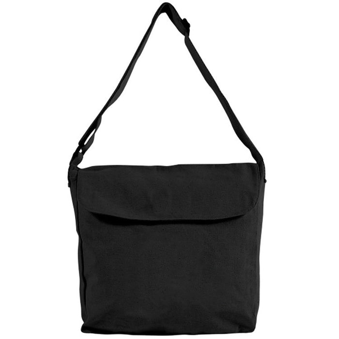 Front Flap Cotton Messenger Bag