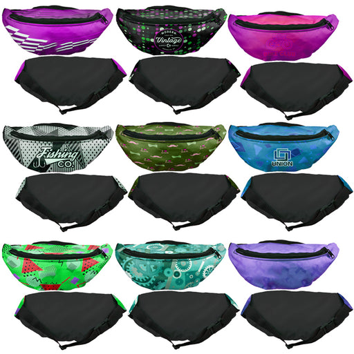 Basic Full Color Front Only Fanny Pack