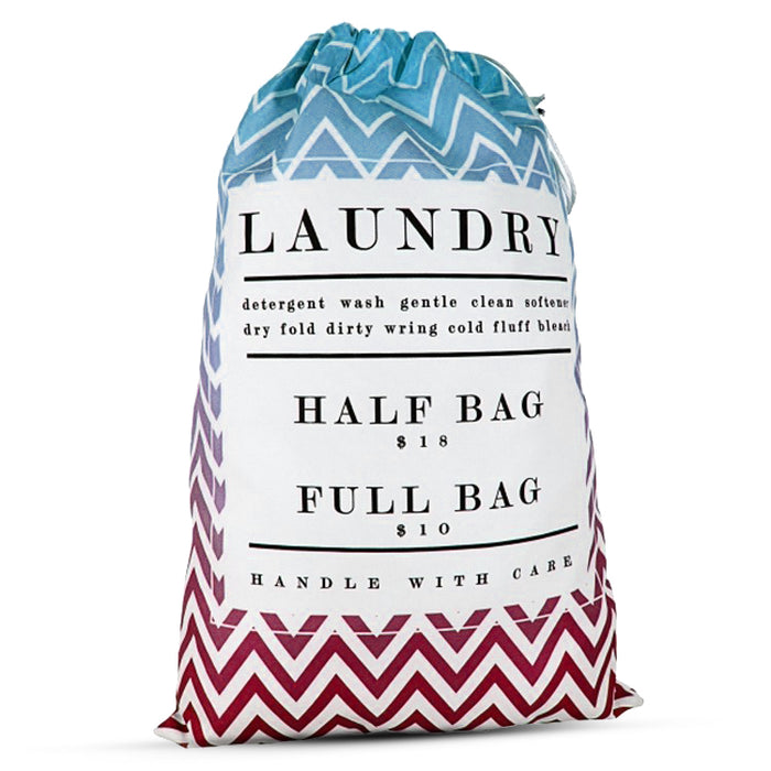 Small Laundry Bag - Full Color-Sewn in the USA
