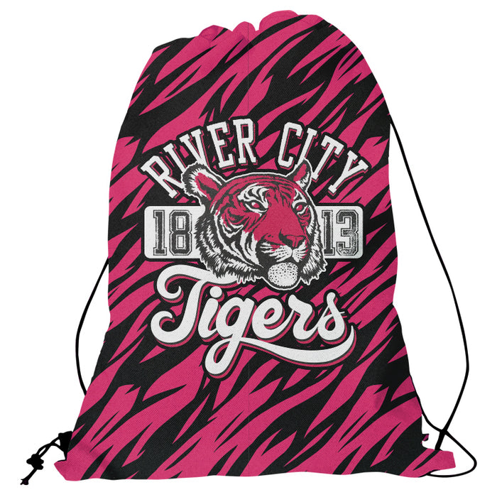 Custom Thin Cord Drawstring Backpack