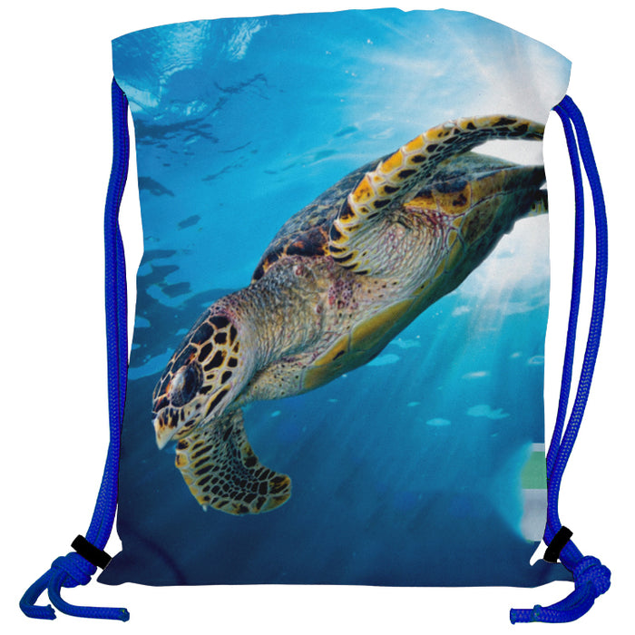 Super Double Sided Sublimated Drawstring Backpack