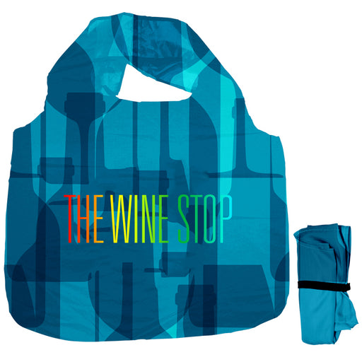 Roll-Up Grocery Tote w/Elastic Closure Strap