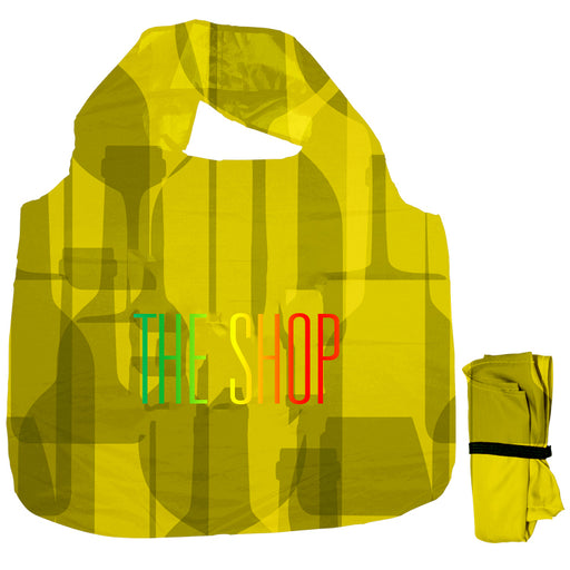 Roll-Up Grocery Tote w/Elastic Closure Strap